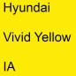 Preview: Hyundai, Vivid Yellow, IA.